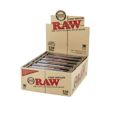 RAW 110mm 2 - Way Rolling Machine - Pop Smoke Supply