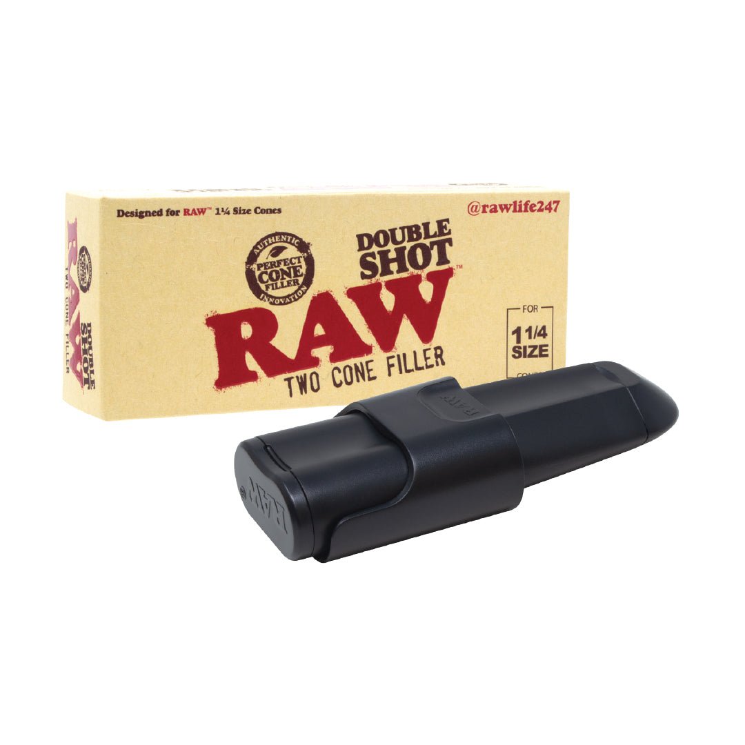 RAW Cone Fillers - Double Shot - 1 1/4 - Pop Smoke Supply