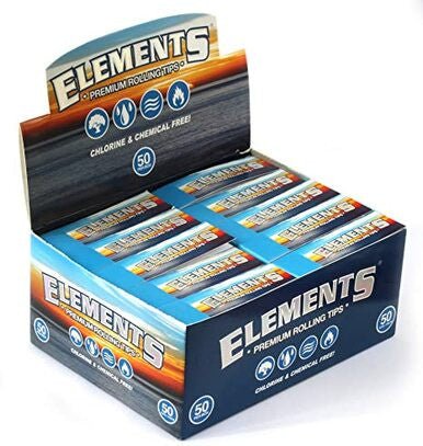 Elements Premium Rolling Tips(Non - Perf) - Pop Smoke Supply