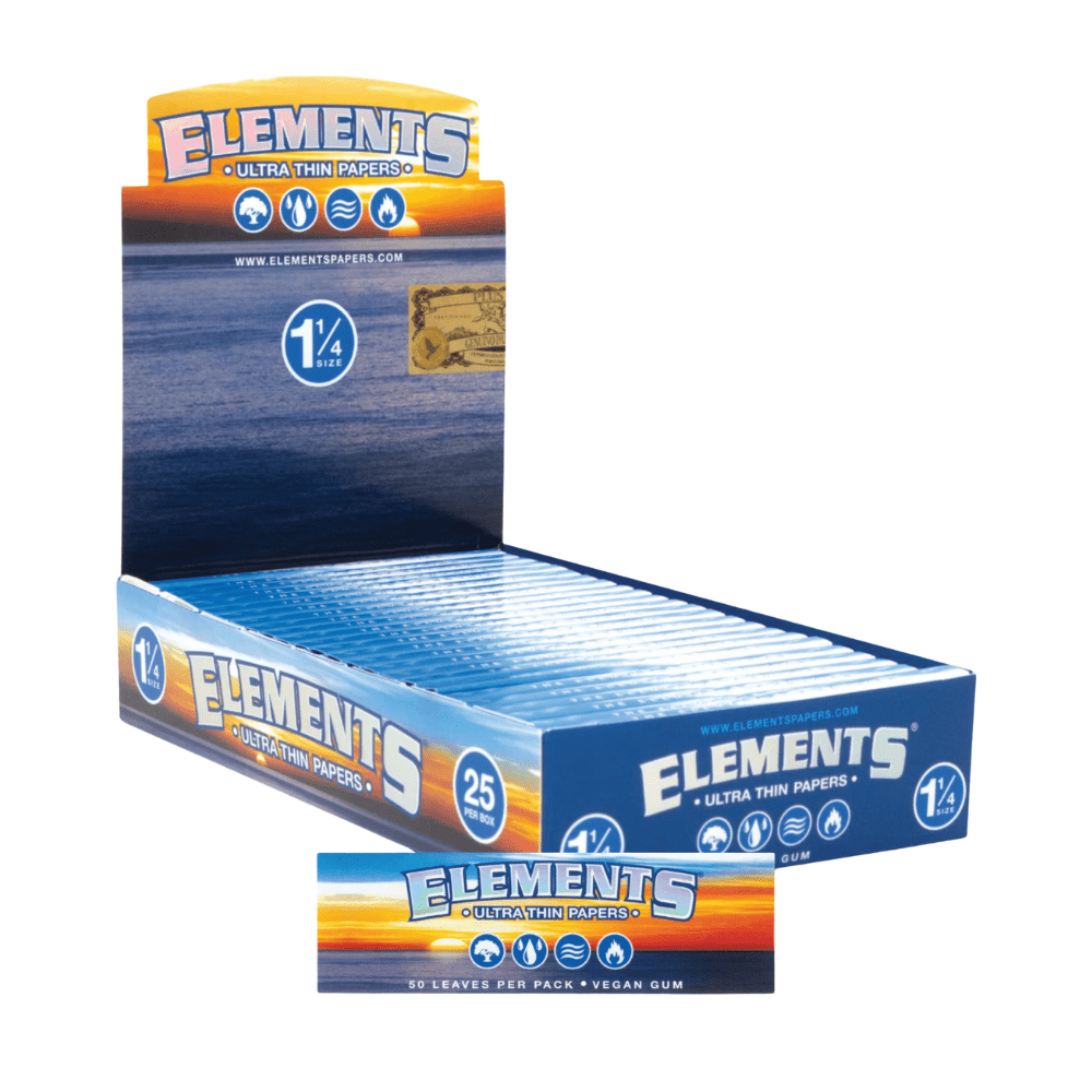 Elements Rice 1 1/4 Rolling Papers - Pop Smoke Supply