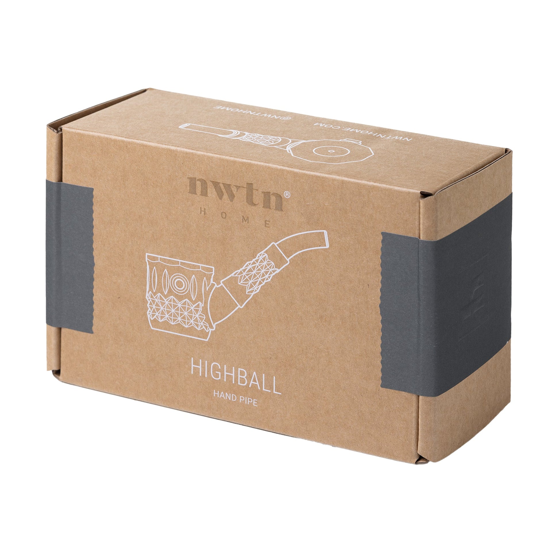 Highball Glass Pipe - Pop Smoke Supply
