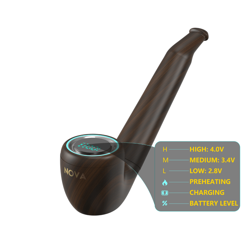 Nova Pipe 510 Thread Battery - Pop Smoke Supply