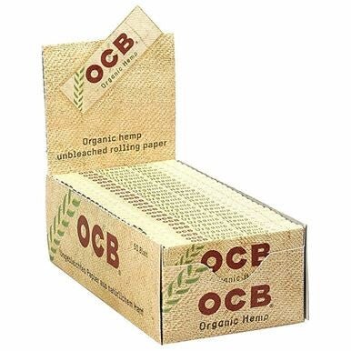 OCB Organic Hemp 1 1/4 Rolling Papers - Pop Smoke Supply