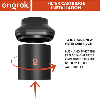 Ongrok Personal Air Filter with Replaceable Cartridges - Pop Smoke Supply