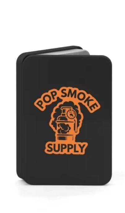 Pop Smoke Supply Pre - Roll Storage Tin - Pop Smoke Supply