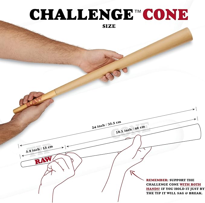 RAW Classic 24" Challenge Cone - Pop Smoke Supply