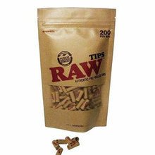 RAW Pre - Rolled Tips Bag - 200ct - Pop Smoke Supply