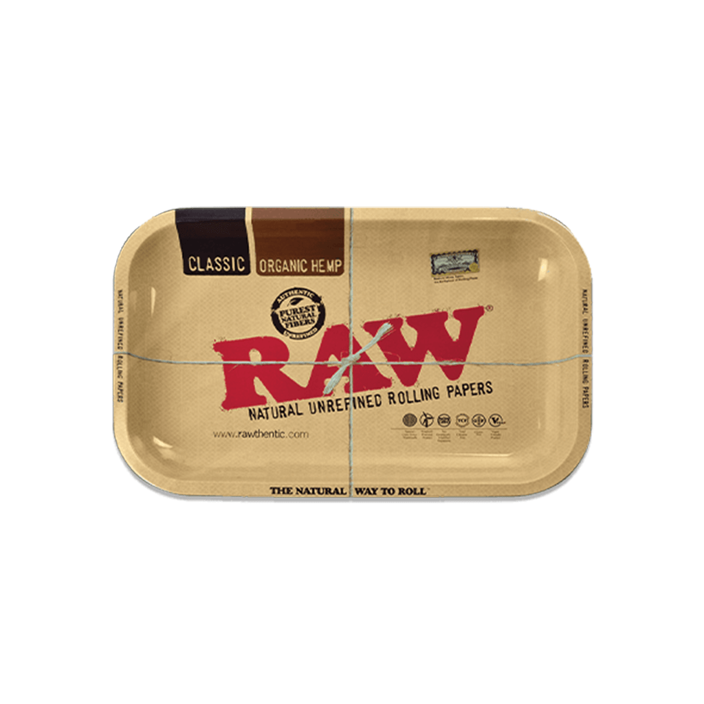 RAW Rolling Trays - Small - Metal - Pop Smoke Supply
